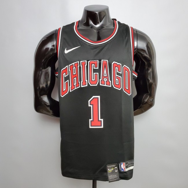 Derrick Rose Chicago Bulls Swingman Jersey Black