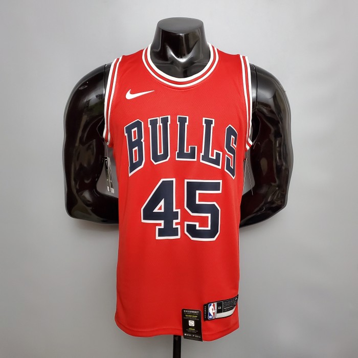 Michael Jordan Chicago Bulls Swingman Jersey Red