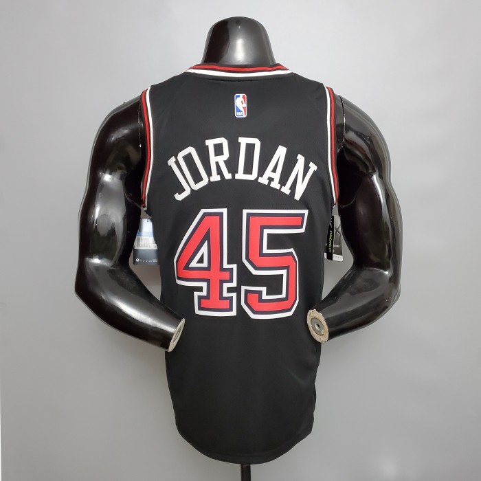 Michael Jordan Chicago Bulls Swingman Jersey Black