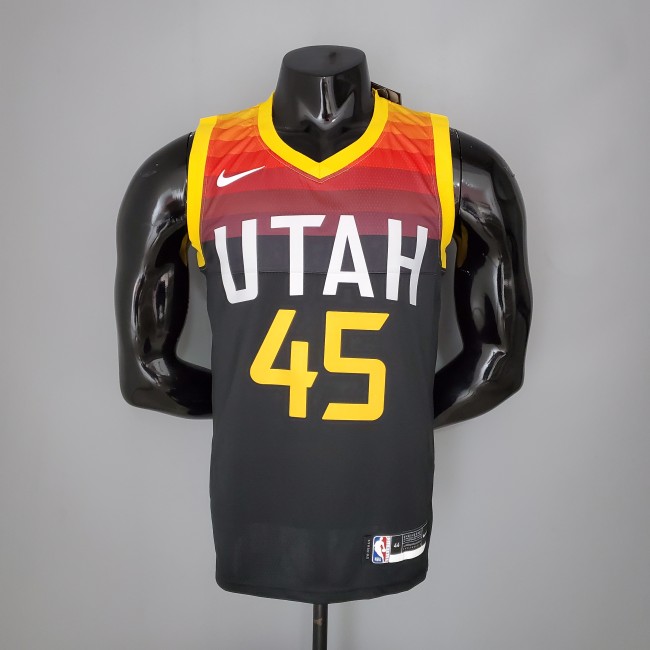 Donovan Mitchell Utah Jazz 2021 City Edition Swingman Jersey Black