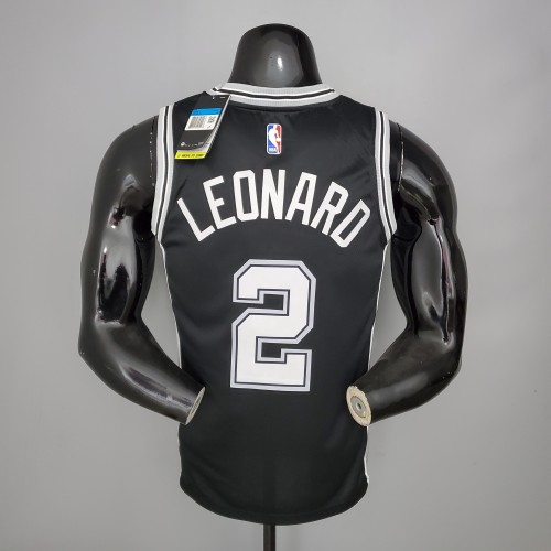 Kawhi Leonard San Antonio Spurs Swingman Jersey Black
