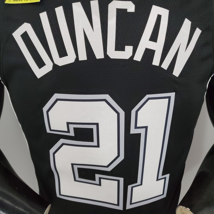 Tim Duncan San Antonio Spurs Swingman Jersey Black