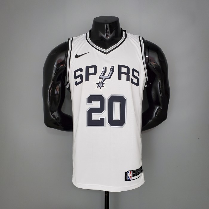 Manu Ginobili San Antonio Spurs Swingman Jersey White