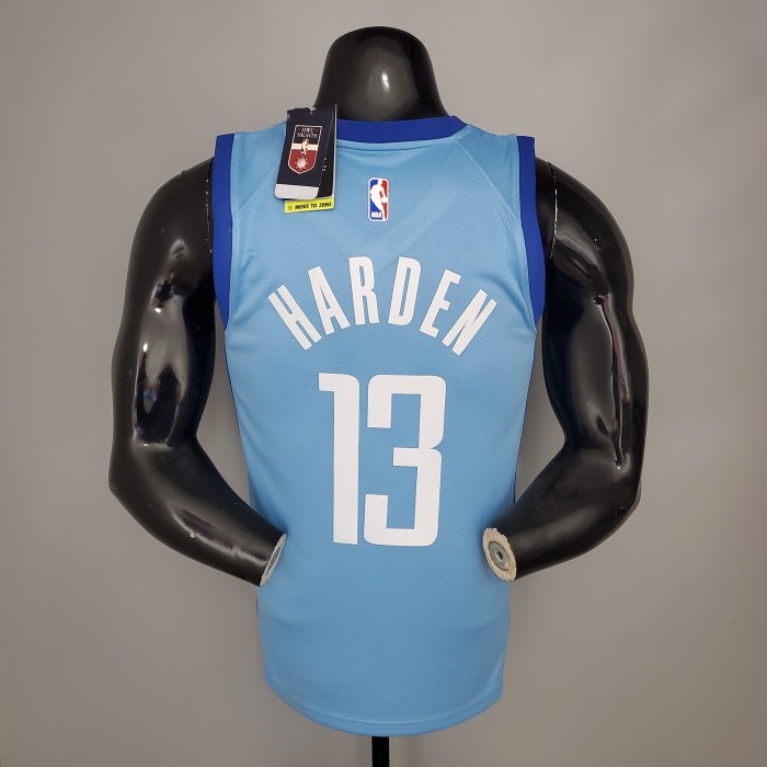 James Harden Houston Rockets City Edition Swingman Jersey Blue