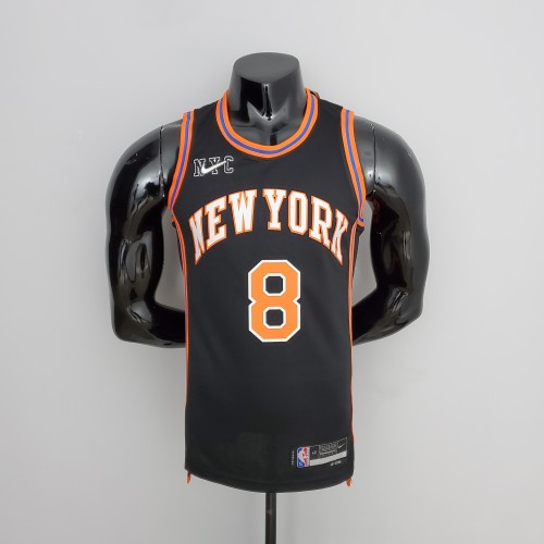 Kemba Walker New York Knicks 2022 Urban Edition Swingman Jersey Black