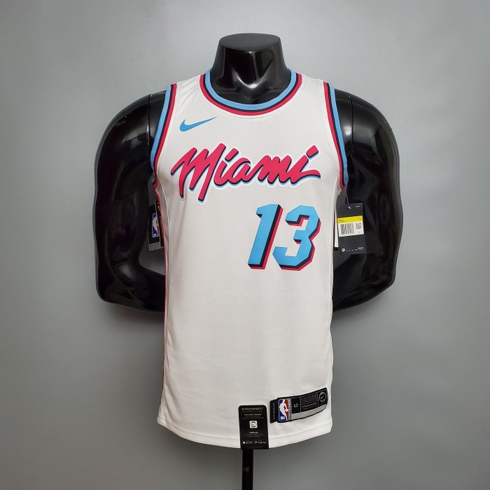 Bam Adebayo Miami Heat Swingman Jersey White