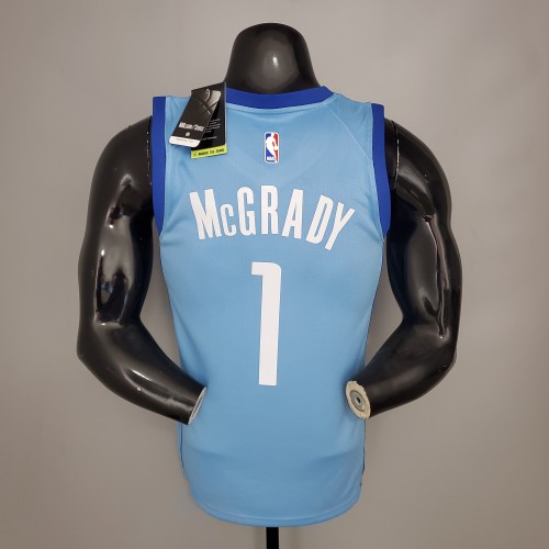 Tracy McGrady Houston Rockets City Edition Swingman Jersey Blue