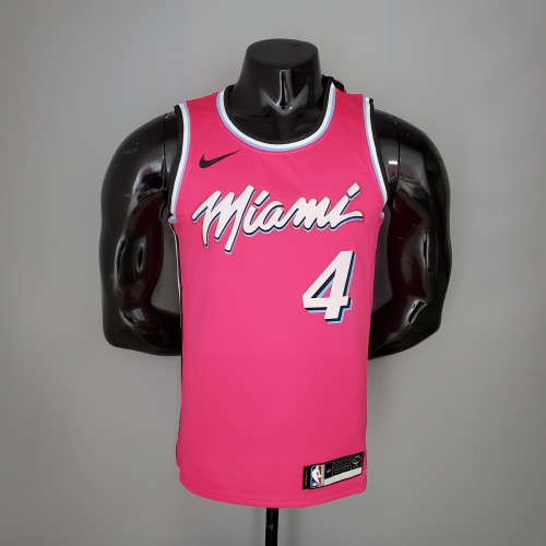 Victor Oladipo Miami Heat Swingman Jersey Pink