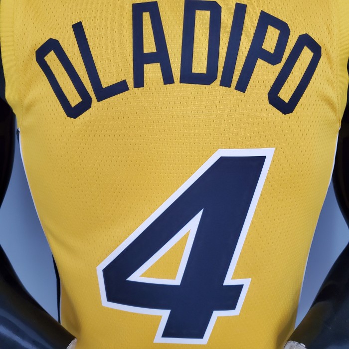 Victor Oladipo Miami Heat Bonus Edition Swingman Jersey Yellow