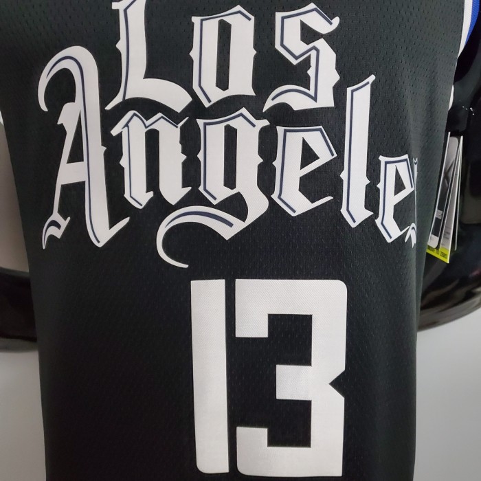 Paul George LA Clippers Swingman Jersey Black