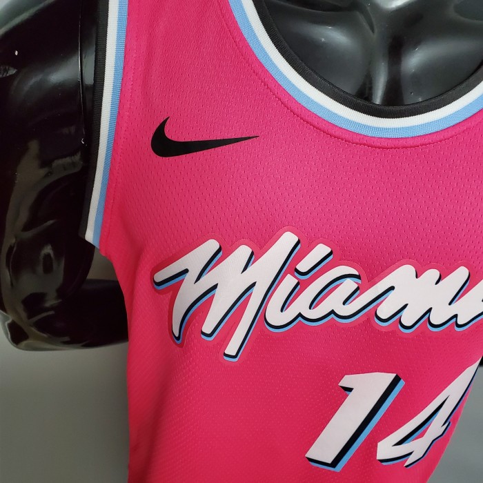 Tyler Herro Miami Heat Swingman Jersey Pink