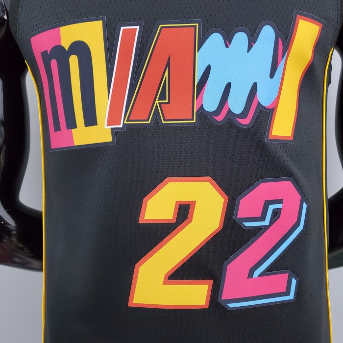 Jimmy Butler Miami Heat 2022 City Edition Swingman Jersey Black