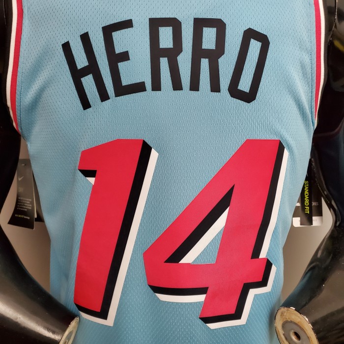 Tyler Herro Miami Heat Swingman Jersey Blue