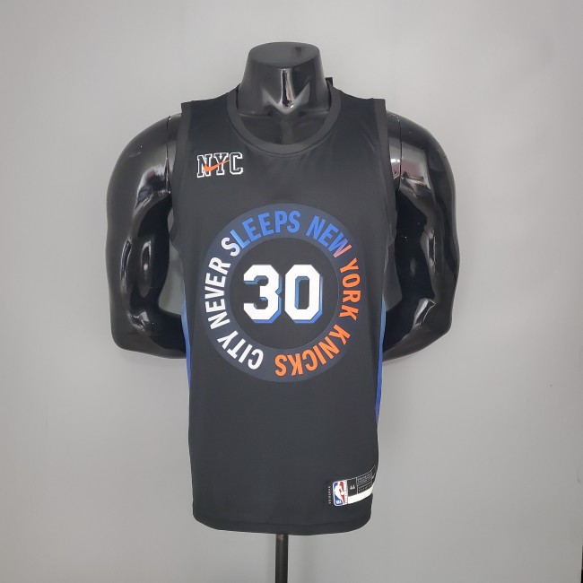 Julius Randle New York Knicks City Edition Swingman Jersey Black