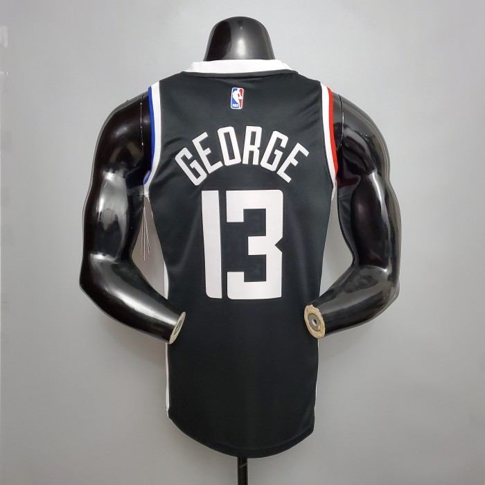 Paul George LA Clippers Swingman Jersey Black