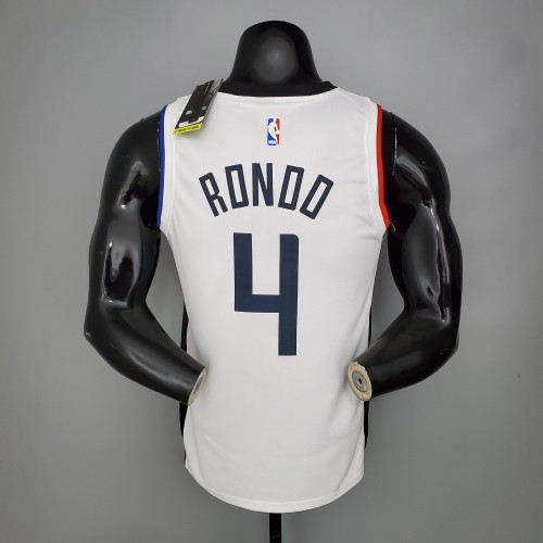 Rajon Rondo LA Clippers Swingman Jersey White