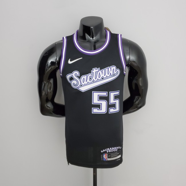 Jason Williams Sacramento Kings 2022 City Edition Swingman Jersey Black