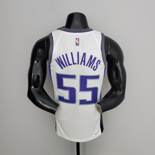 Jason Williams Sacramento Kings 75th Anniversary Swingman Jersey White