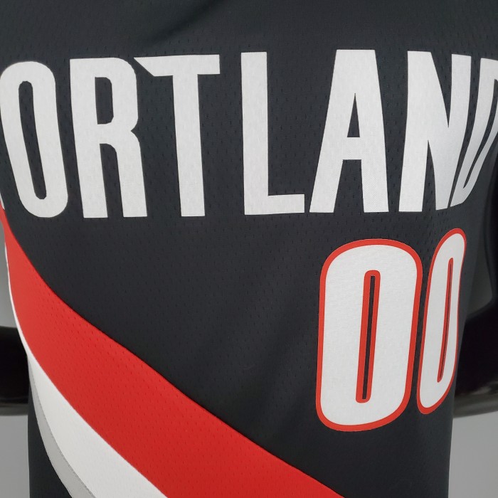 Carmelo Anthony Portland Trail Blazers Swingman Jersey Black