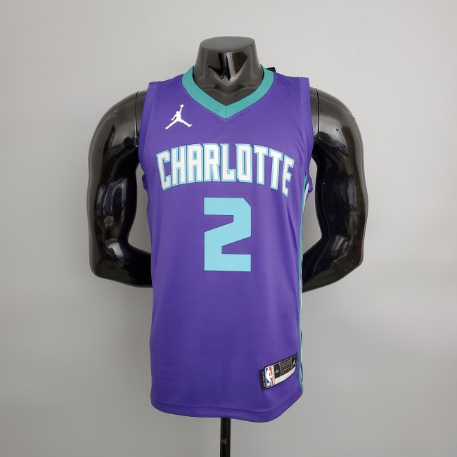 LaMelo Ball Charlotte Hornets Swingman Jersey Purple