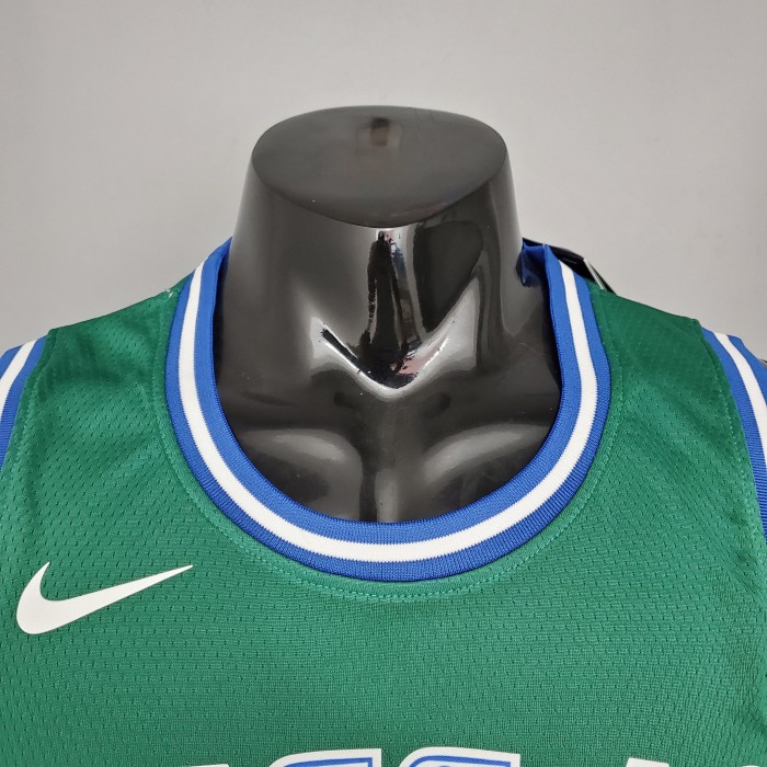 Luka Doncic Dallas Mavericks Theme Limited Edition Swingman Jersey Retro Green