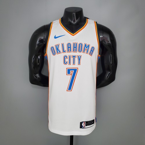 Carmelo Anthony Oklahoma City Thunder Swingman Jersey White