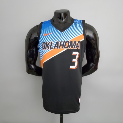 Chris Paul Oklahoma City Thunder City Edition Swingman Jersey Black