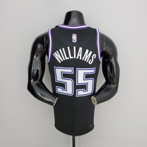 Jason Williams Sacramento Kings 2022 City Edition Swingman Jersey Black