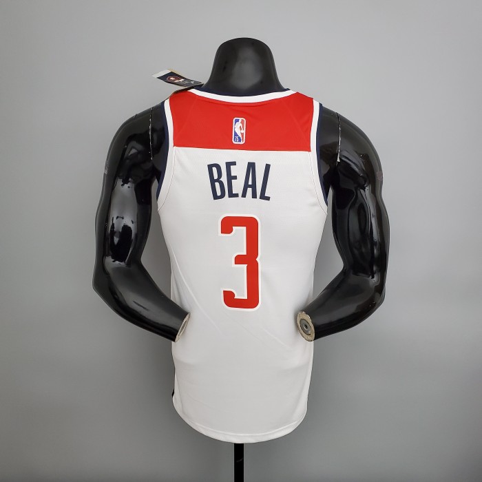 Bradley Beal Washington Wizards 75th Anniversary Swingman Jersey Red White