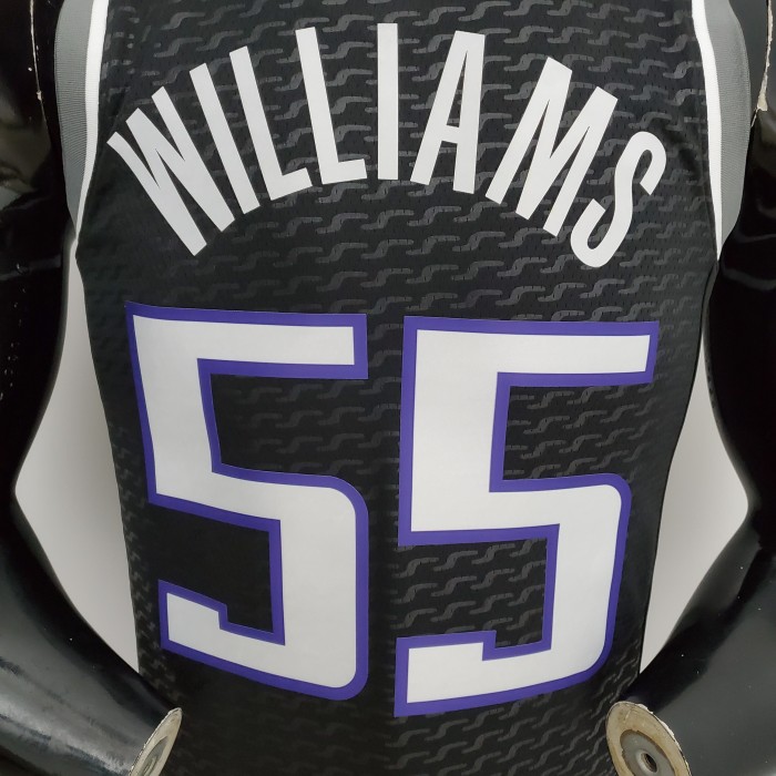 Jason Williams Sacramento Kings 75th Anniversary Swingman Jersey Black