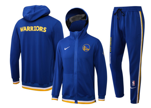 Golden State Warriors Hooded Jacket Training Suit 21-22