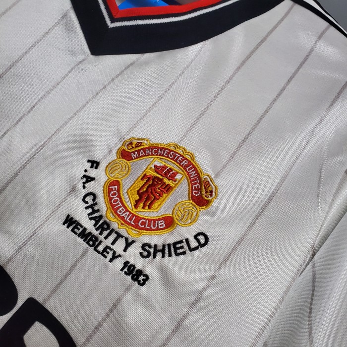 Manchester United Away Retro Charity Shield Jersey 1983/84