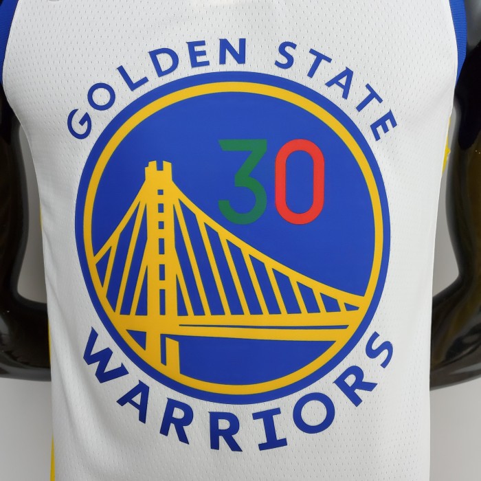 Stephen Curry Golden State Warriors 75th Anniversary Swingman Jersey Mexico Edition White