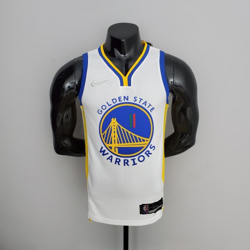 Klay Thompson Golden State Warriors 75th Anniversary Swingman Jersey Mexico Edition White