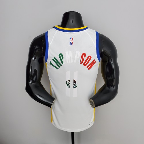 Klay Thompson Golden State Warriors 75th Anniversary Swingman Jersey Mexico Edition White