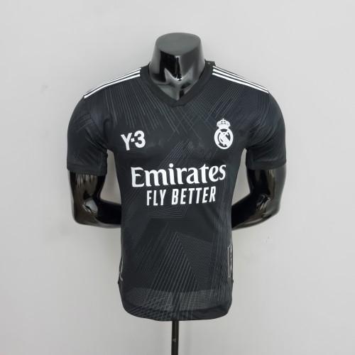 Real Madrid Y-3 Player Jersey 21/22 Black