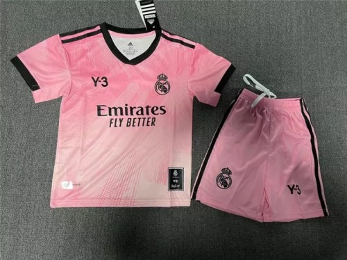 Real Madrid Y-3 Kids Jersey 21/22 Pink