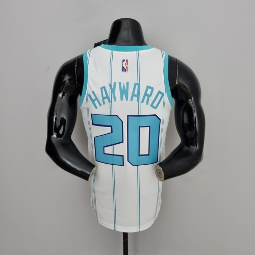 Gordon Hayward Charlotte Hornets 75th Anniversary Swingman Jersey White