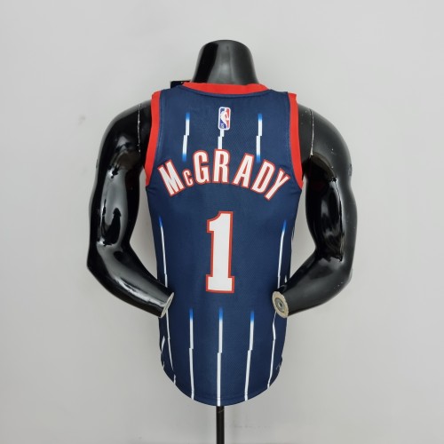 Tracy McGrady Houston Rockets 2022 City Edition Swingman Jersey Blue