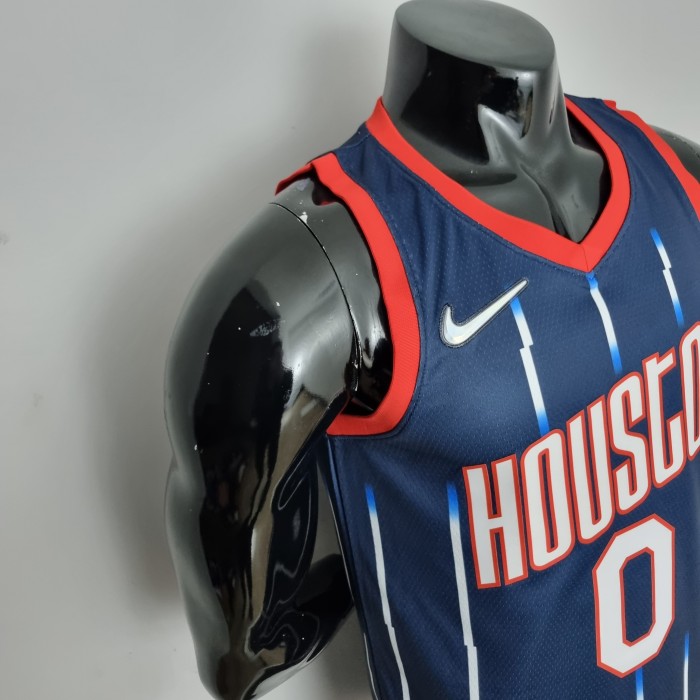 Russell Westbrook Houston Rockets 2022 City Edition Swingman Jersey Blue