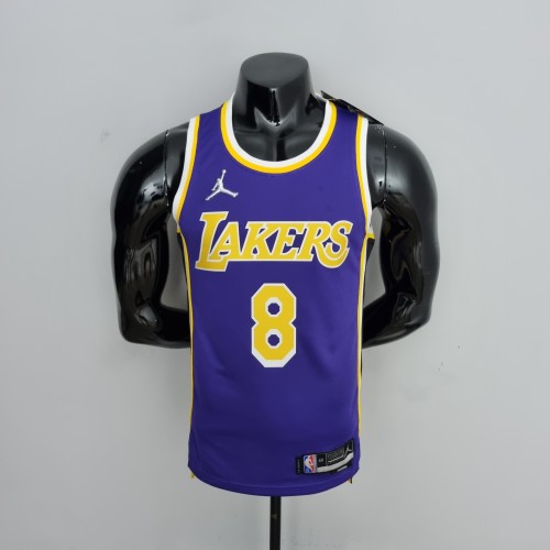Kobe Bryant Los Angeles Lakers 75th Anniversary Swingman Jersey Purple
