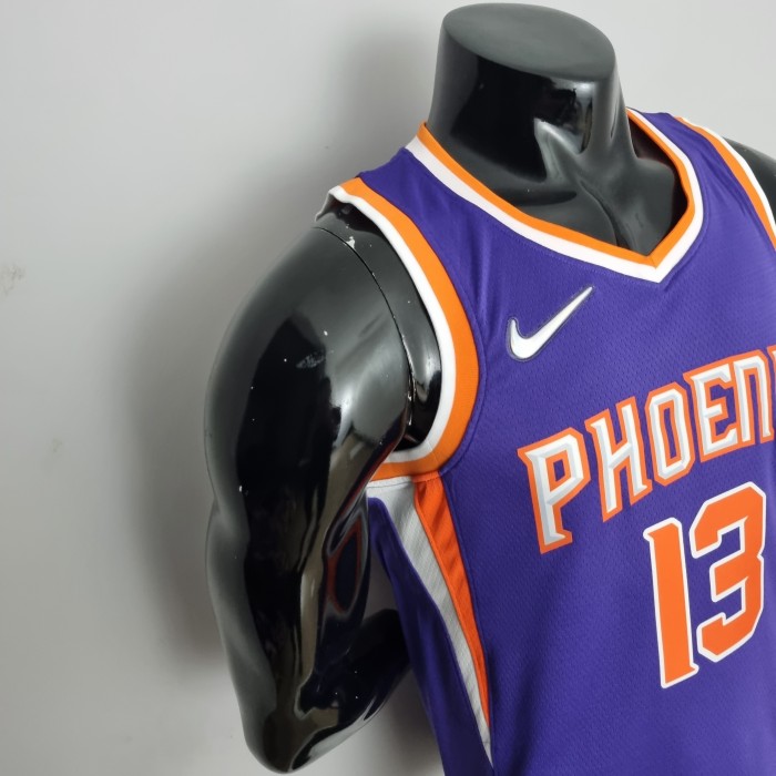 Steve Nash Phoenix Suns 75th Anniversary Swingman Jersey Purple