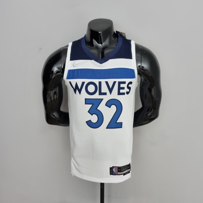 Karl-Anthony Towns Minnesota Timberwolves 75th Anniversary 2022 Swingman Jersey White