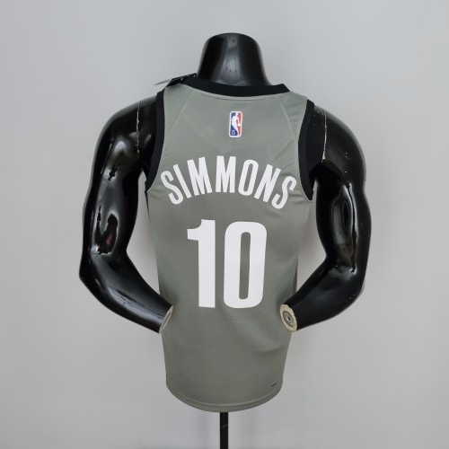 Ben Simmons Brooklyn Nets 75th Anniversary City Edition Swingman Jersey Gray
