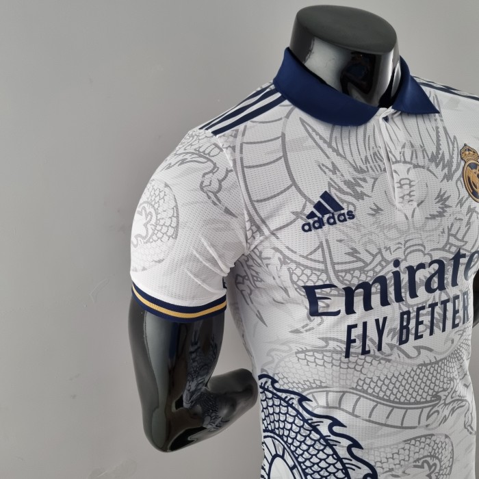 Real Madrid Chinese Dragon White Player Jersey 22/23