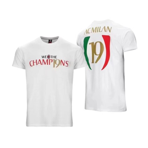 AC Milan Champions 19 T-shirt White