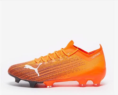 Ultra 1.1 FG/AG Shocking Orange/Black Soccer Shoes