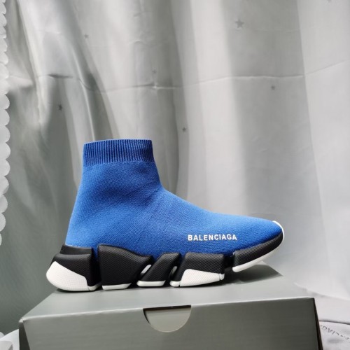 Balenciaga Speed Trainer Blue Sneakers