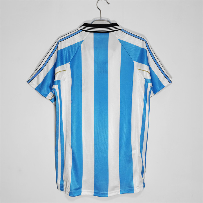 Argentina Home Retro Jersey 1998/99