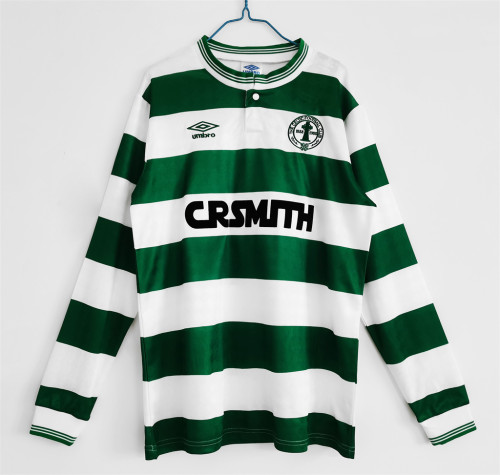Celtic Home Long Sleeve Retro Jersey 1987/88
